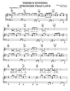 (I Believe) There's Nothing Stronger Than Love - Johnny Carson, Paul Anka, TV Theme Song (Piano-Vocal-Guitar)