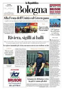 la Repubblica Bologna - 9 Agosto 2021