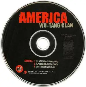 Wu-Tang Clan - America (US promo CD5) (1996) {EastWest}