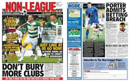 The Non-league Football Paper – September 01, 2019