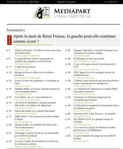 Mediapart Du Samedi 8 November 2014