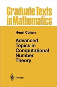 Advanced Topics in Computational Number Theory (Repost)