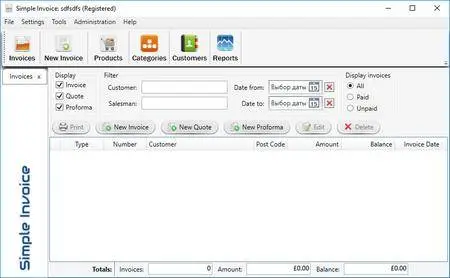 SimpleSoft Simple Invoice 3.7.1