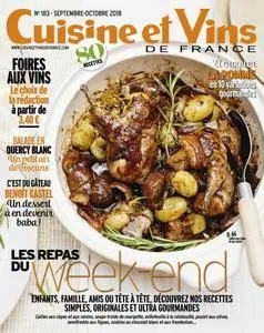 Cuisine et Vins de France - septembre 2018