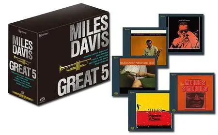 Miles Davis - Great 5 (2016) [Limited edition 5 SACD Box Set] PS3 ISO