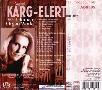 Elke Völker - Sigfrid Karg-Elert: Ultimate Organ Works Vol. 4 (2008)