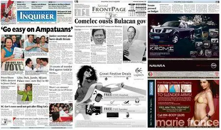 Philippine Daily Inquirer – December 02, 2009