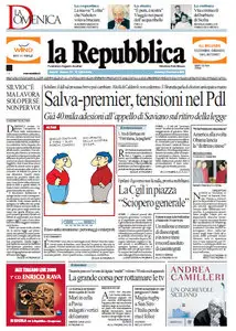 La Repubblica del 15.11.09