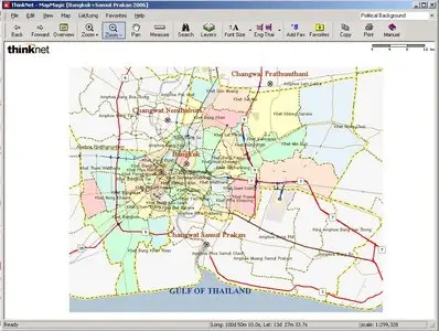 Bangkok Map CD