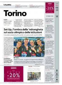 la Repubblica Torino - 5 Agosto 2018