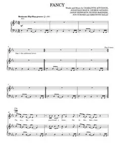 Fancy - Iggy Azalea, Iggy Azalea Featuring Charli XCX (Piano-Vocal-Guitar)