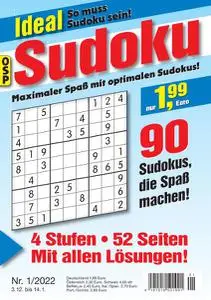 Ideal Sudoku - Nr.1 2022