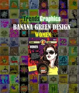 TrendsGraphics: Banana Green Drsign - Woman