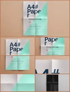 A4 Overhead Paper Mock Up