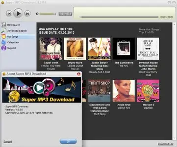 Super MP3 Download 4.8.8.6