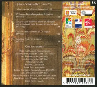 J.S. Bach - Cafe Zimmermann / Pablo Valetti - Concerts avec plusieurs instruments III (2004)