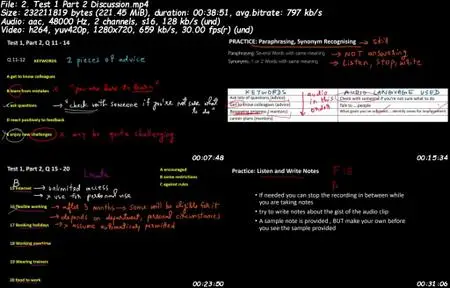 IELTS Band 8+ : IELTS Listening + Grammar