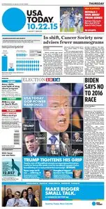 USA Today - 22 October 2015