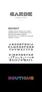 Garde Luxury Font