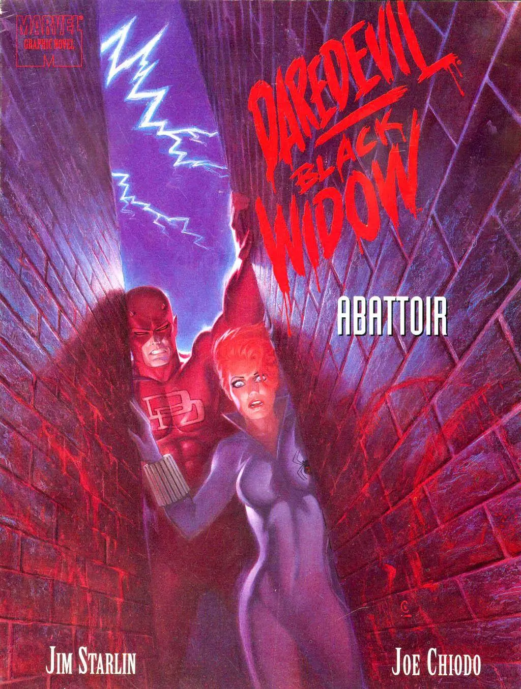 Marvel Graphic Novel 75 -Daredevil Black Widow - Abattoir 1993