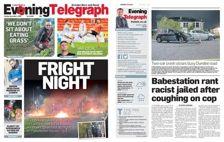 Evening Telegraph Late Edition – November 01, 2022
