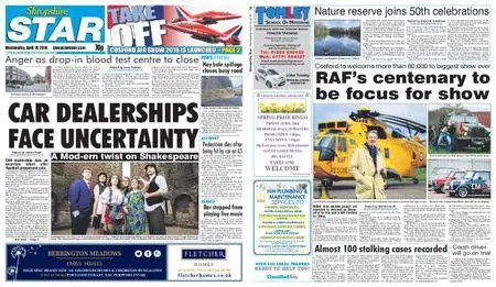 Shropshire Star Shrewsbury Edition – April 18, 2018