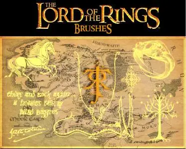 The Lord of the Rings brushes for Adobe Photoshop