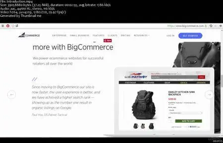 Create, Manage & Customize your OnLine Store by Bigcommerce (2016)