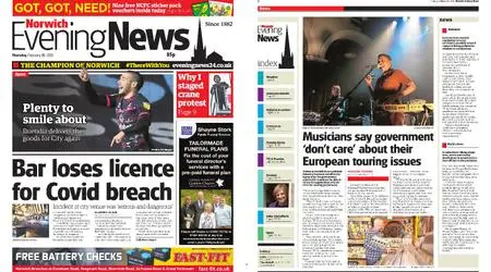 Norwich Evening News – February 18, 2021