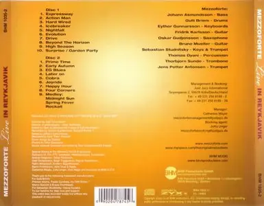 Mezzoforte - Live In Reykjavik (2008) [2CD] {ZYX BHM 1035-2}