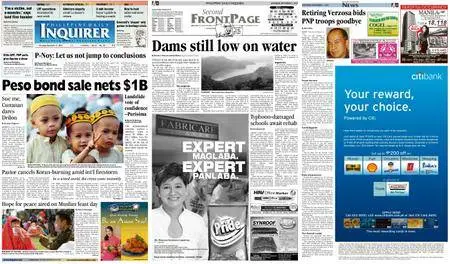 Philippine Daily Inquirer – September 11, 2010
