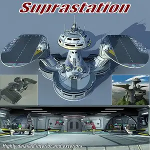 Poser - Daz3D - Suprastation 