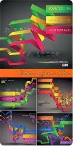 Creative origami ribbons
