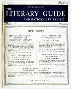 New Humanist - The Literary Guide, July 1947
