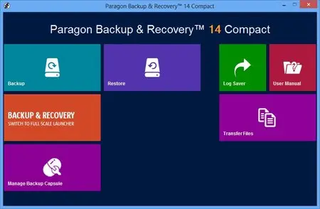 Paragon Backup and Recovery 14 Compact & Home 10.1.21.287 (x86) Portable