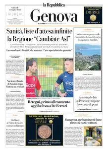 la Repubblica Genova - 27 Luglio 2023