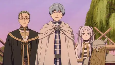Frieren Beyond Journey's End S01E16 Long Lived Friends 1080p CR WEB DL x264  (AAC 2 0) MSubs ToonsHub