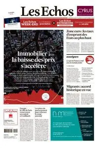 Les Echos du Vendredi 29 et Samedi 30 Septembre 2023