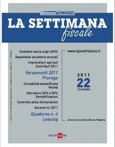 La Settimana Fiscale N.22 - 10 Giugno 2011