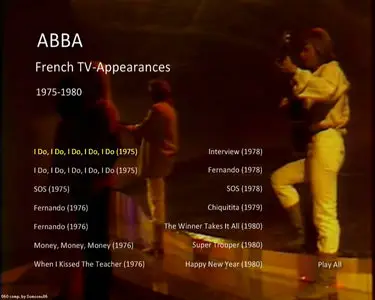 ABBA: French TV-Appearances (1975-1980) & French TV-Appearances Vol 2 (1974-1978)