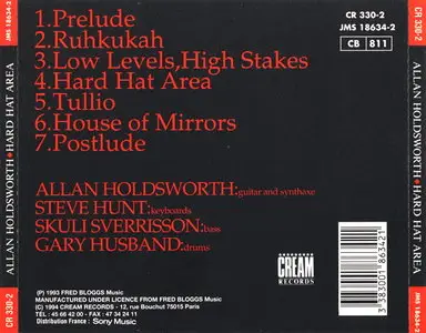 Allan Holdsworth - Hard Hat Area (European Ed.) (1994)