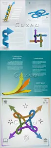 Vector - Infographics design and web elements