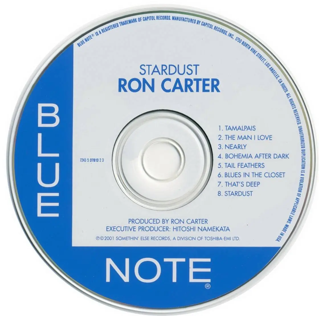 Ron Carter - Stardust (2001) {Blue Note 7243 5 37813 2 3} / AvaxHome