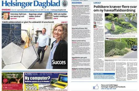 Helsingør Dagblad – 12. september 2018