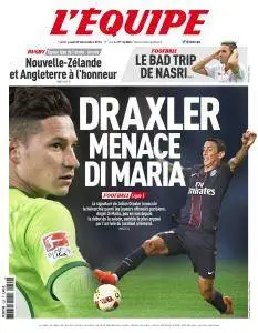 L'equipe du Jeudi 29 Décembre 2016