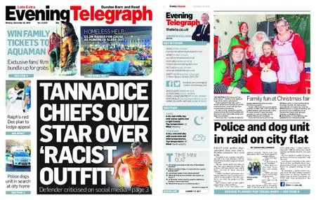 Evening Telegraph Late Edition – December 10, 2018