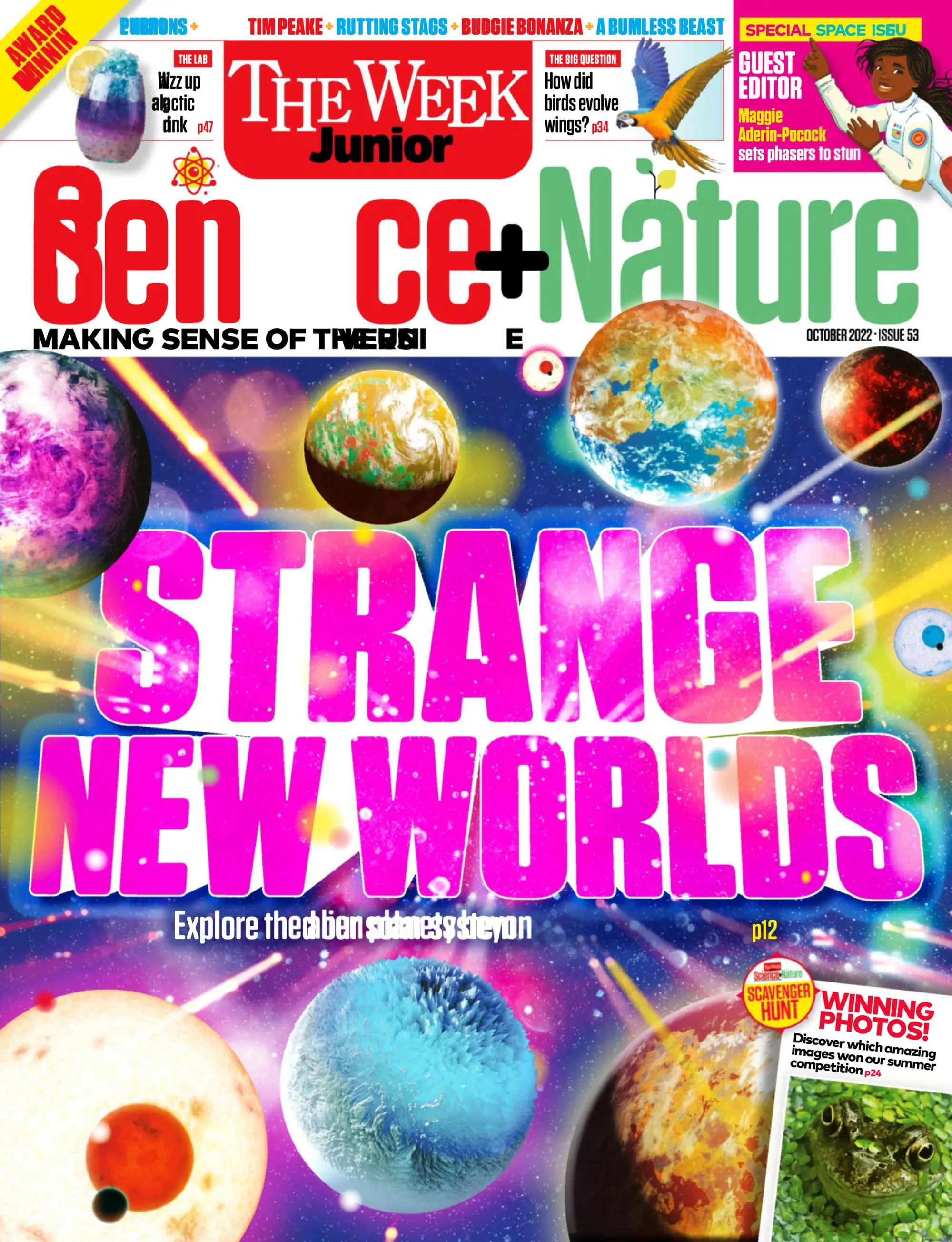 英国青少年科学自然月刊 The Week Junior Science+Nature UK 2022年9月