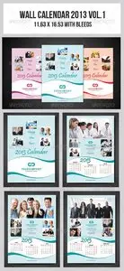 GraphicRiver Wall Calendar 2013 Vol.1
