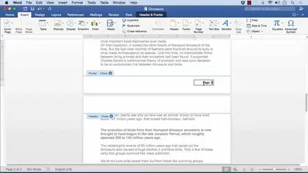 O'Reilly Media - Learning Microsoft Word 2016 for Mac Training Video (2015)