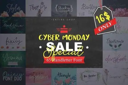 CreativeMarket - Cyber Monday SALE